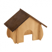 Дървена къщичка за гризачи SIN 4649 NEW 32,6x17,3x22см.